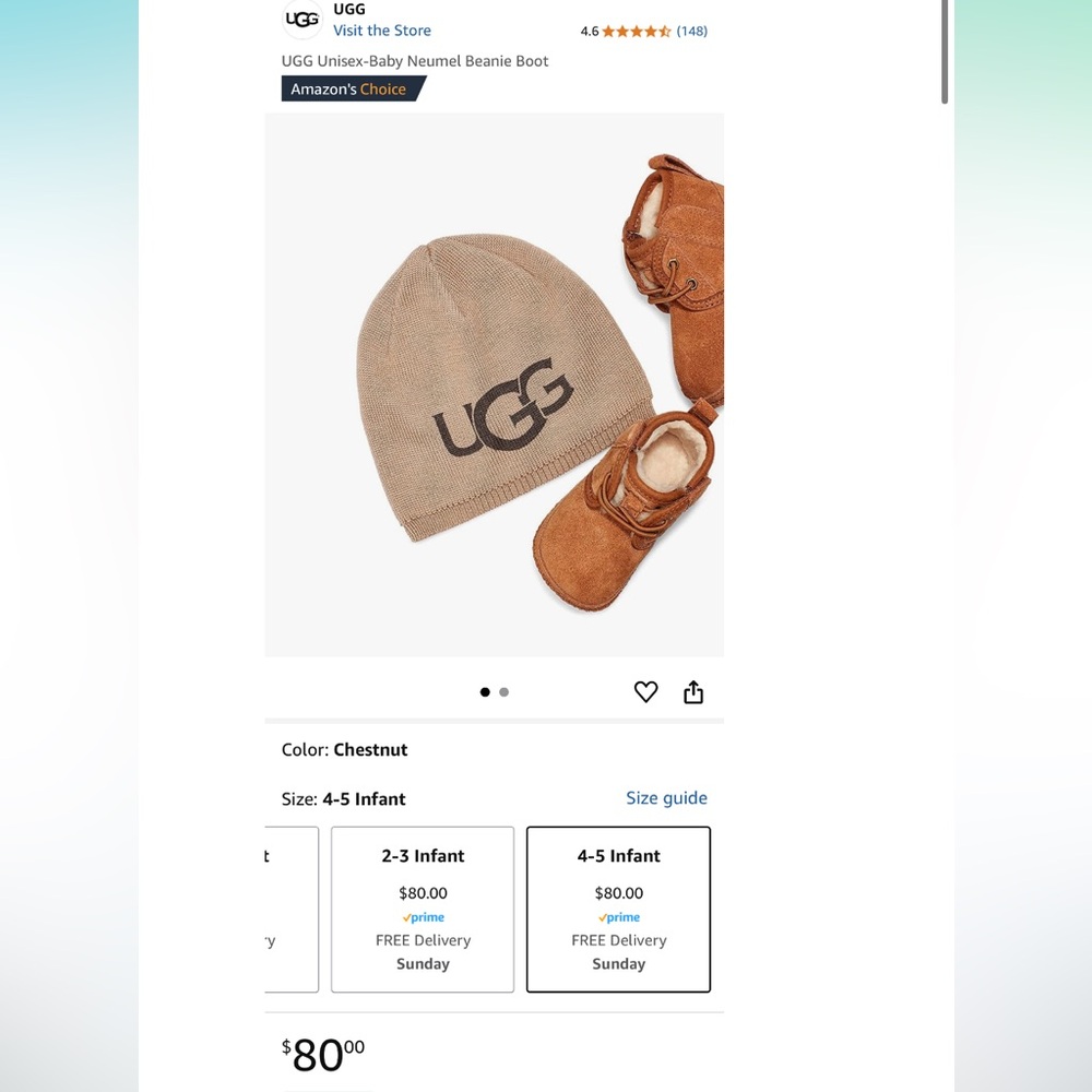 Ugg Neumel Baby Boot Unisex